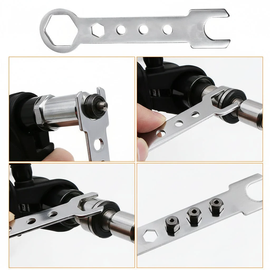 Rivet Gun Tool Set Precision Handheld Blind Rivet Tool - Image 6
